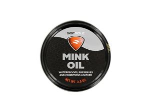 Sof Sole Mink Oil for Preserving and Waterproofing Smooth Leather Boots, 3.5-Ounce