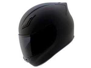 Duke Helmets DK-120 Full Face Motorcycle Helmet, Medium, Matte Black