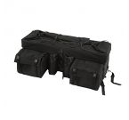 Rage Powersports ATV-RBG-9030-BK Black ATV Cargo Rack Gear Bag with Topside Bungee Tie-Down Storage (Rear)