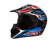 Fuel Helmets SH-OR3015 Graphic Off-Road Helmet, Multicolor, Medium