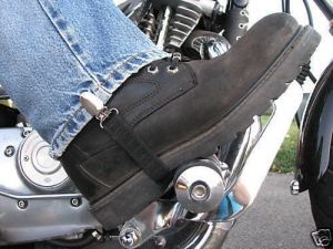 Beisite Biker Motorcycle Pant Leg Clamps Straps Clips Holder Ryder Stirrups Fully Adjustable Harley Davidson Pants Clip Holders Motorcycle Shoes Boots Pants Clip 2 pcs